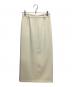 CLANE（クラネ）の古着「2WAY ADJUST LOW WAIST SKIRT」｜ホワイト