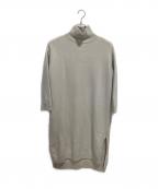 ENFOLDエンフォルド）の古着「ニットワンピース」｜ベージュ