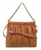 FIRANOフィラノ）の古着「2WAYレザーショルダーバッグ」｜ブラウン