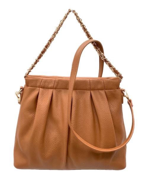 FIRANO（フィラノ）FIRANO (フィラノ) 2WAYレザーショルダーバッグ ブラウンの古着・服飾アイテム