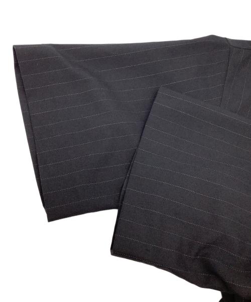 sacai（サカイ）sacai (サカイ) オープンカラーシャツ ブラック サイズ:4の古着・服飾アイテム