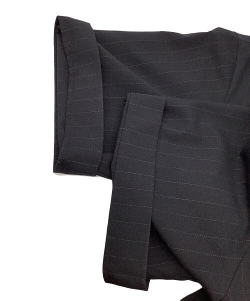 sacai（サカイ）sacai (サカイ) オープンカラーシャツ ブラック サイズ:4の古着・服飾アイテム