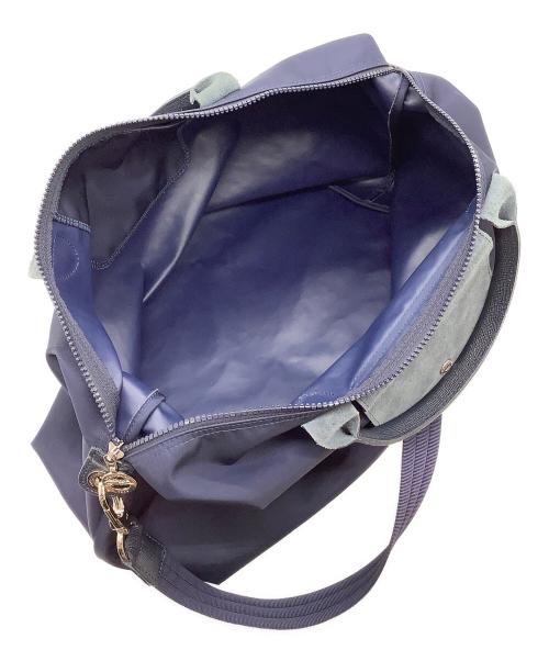 LONGCHAMP（ロンシャン）LONGCHAMP (ロンシャン) ルプリアージュ L ネイビーの古着・服飾アイテム