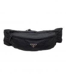 PRADA（プラダ）の古着「ウエストバッグ」｜ブラック