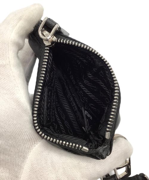 PRADA（プラダ）PRADA (プラダ) ショルダーポーチ ＆  スマートフォンケース ブラックの古着・服飾アイテム