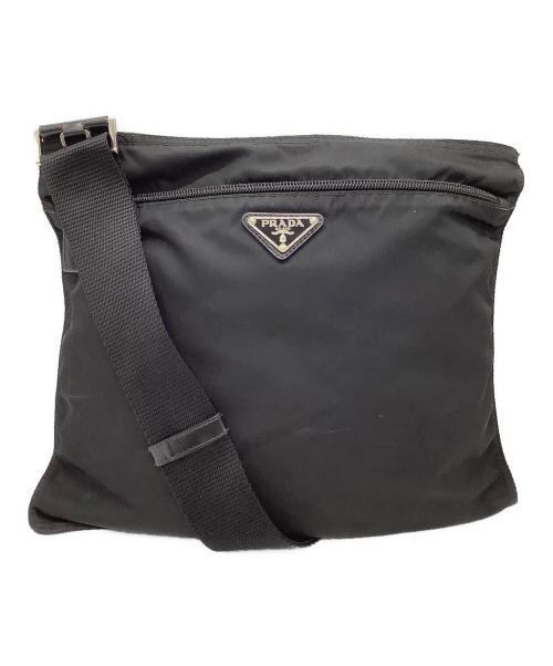 PRADA（プラダ）PRADA (プラダ) ショルダーバッグ ブラックの古着・服飾アイテム