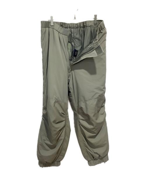 US ARMY（ユーエスアーミー）US ARMY (ユーエスアーミー) ECWCS GEN3 LEVEL7 PRIMALOFT PANTS グレー サイズ:M-Rの古着・服飾アイテム