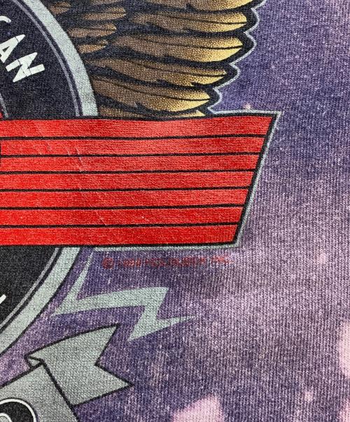 HARLEY-DAVIDSON（ハーレーダビッドソン）HARLEY-DAVIDSON (ハーレーダビッドソン) 半袖Tシャツ パープル サイズ:Lの古着・服飾アイテム