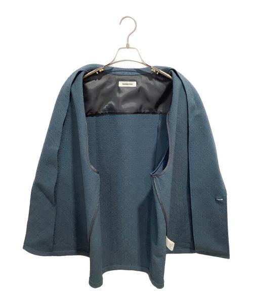 MONKEY TIME（モンキータイム）MONKEY TIME (モンキータイム) ST/PE JQD 1B S/D VST ベスト ブルー サイズ:1の古着・服飾アイテム