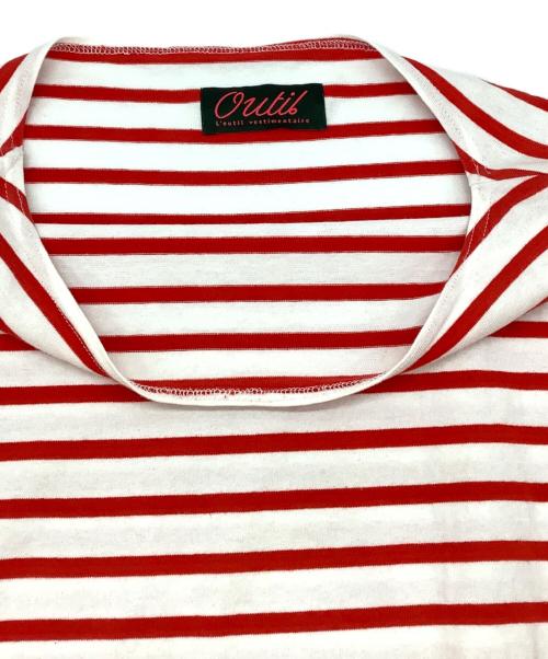 OUTIL（ウティ）OUTIL (ウティ) バスクシャツ レッド サイズ:1の古着・服飾アイテム