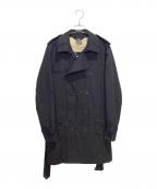 BURBERRY BRITバーバリーブリット）の古着「トレンチコート」｜ブラック