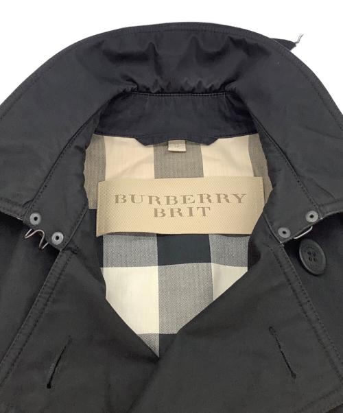 BURBERRY BRIT（バーバリーブリット）BURBERRY BRIT (バーバリーブリット) トレンチコート ブラック サイズ:XSの古着・服飾アイテム