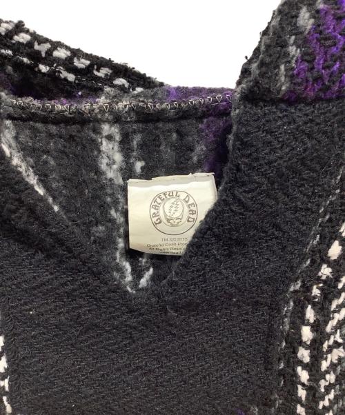 GRATEFUL DEAD（グレイトフル・デッド）Grateful Dead (グレイトフル・デッド) メキシカンパーカー パープル サイズ:Lの古着・服飾アイテム