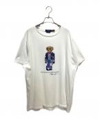 POLO RALPH LAURENポロ・ラルフローレン）の古着「ポロベア Tシャツ」｜ホワイト