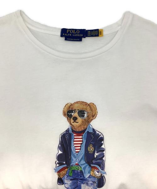 POLO RALPH LAUREN（ポロ・ラルフローレン）POLO RALPH LAUREN (ポロ・ラルフローレン) ポロベア 半袖Tシャツ ホワイト サイズ:XXLの古着・服飾アイテム