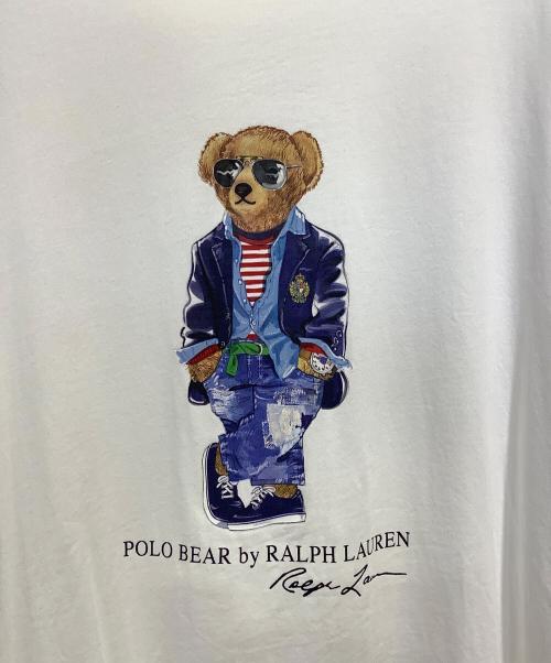 POLO RALPH LAUREN（ポロ・ラルフローレン）POLO RALPH LAUREN (ポロ・ラルフローレン) ポロベア Tシャツ ホワイト サイズ:XXLの古着・服飾アイテム