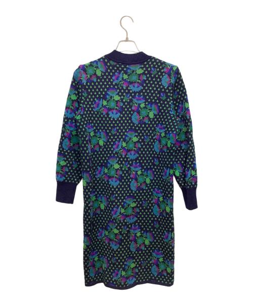 Yves Saint Laurent（イヴサンローラン）Yves Saint Laurent (イヴサンローラン) ニットワンピース グリーン サイズ:Mの古着・服飾アイテム