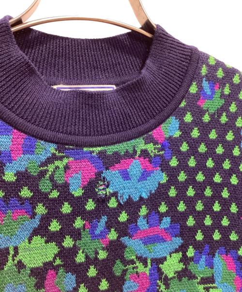 Yves Saint Laurent（イヴサンローラン）Yves Saint Laurent (イヴサンローラン) ニットワンピース グリーン サイズ:Mの古着・服飾アイテム