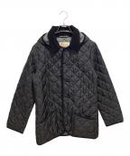 Traditional Weatherwearトラディショナルウェザーウェア）の古着「キルティングジャケット」｜ブラック