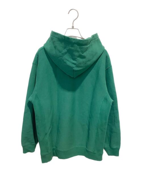 Champion REVERSE WEAVE（チャンピオン リバース ウィーブ）Champion REVERSE WEAVE (チャンピオン リバース ウィーブ) プルオーバーパーカー グリーン サイズ:Mの古着・服飾アイテム