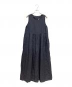 O'NEIL OF DUBLINオニールオブダブリン）の古着「ノースリーブ・キャミソールワンピース」｜ネイビー