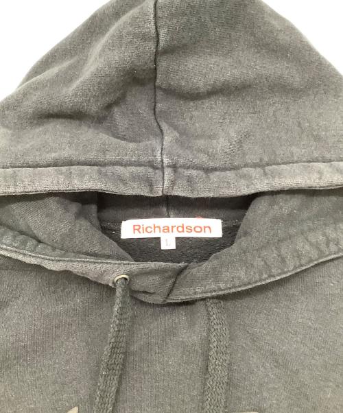 Richardson（リチャードソン）Richardson (リチャードソン) プルオーバーパーカー ブラック サイズ:Lの古着・服飾アイテム
