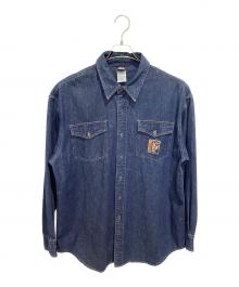 HARLEY-DAVIDSON×LOONEY TUNES（ハーレーダビッドソン×ルーニーチューンズ）の古着「デニムシャツ」｜インディゴ