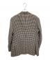 LARDINI (ラルディーニ) ガンクラブチェック 3Bジャケット ブラウン サイズ:48：18000円
