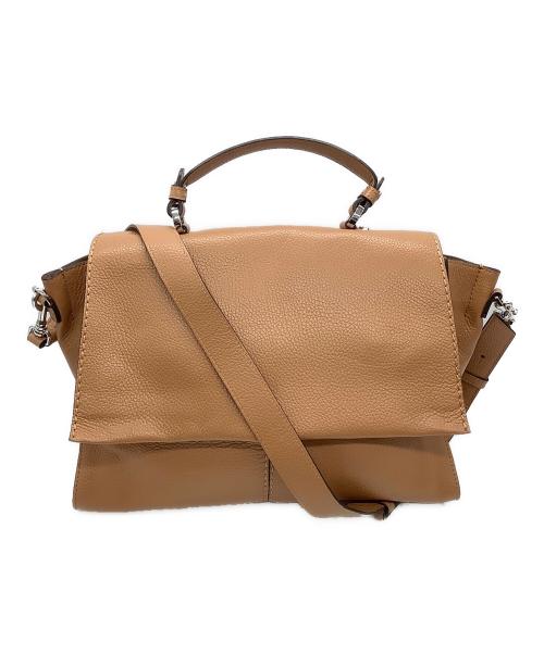 DES PRES（デ プレ）DES PRES (デ プレ) 3WAYレザーショルダーバッグ ブラウンの古着・服飾アイテム