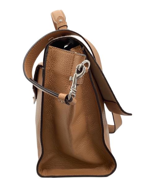 DES PRES（デ プレ）DES PRES (デ プレ) 3WAYレザーショルダーバッグ ブラウンの古着・服飾アイテム