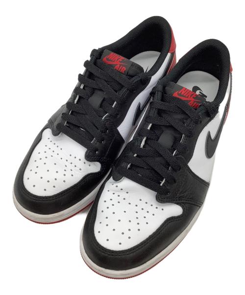 NIKE（ナイキ）NIKE (ナイキ) AIR JORDAN 1 RETRO LOW OG レッド サイズ:26.5の古着・服飾アイテム