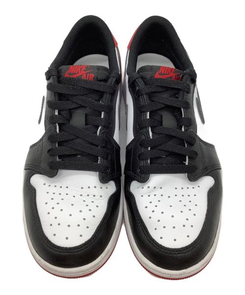 NIKE（ナイキ）NIKE (ナイキ) AIR JORDAN 1 RETRO LOW OG レッド サイズ:26.5の古着・服飾アイテム