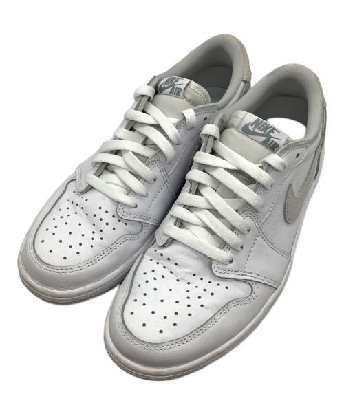 NIKE（ナイキ）NIKE (ナイキ) AIR JORDAN 1 LOW OG ホワイト サイズ:26の古着・服飾アイテム