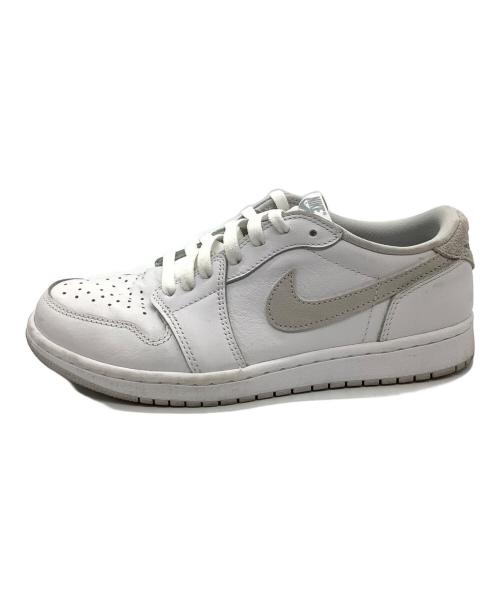 NIKE（ナイキ）NIKE (ナイキ) AIR JORDAN 1 LOW OG ホワイト サイズ:26の古着・服飾アイテム