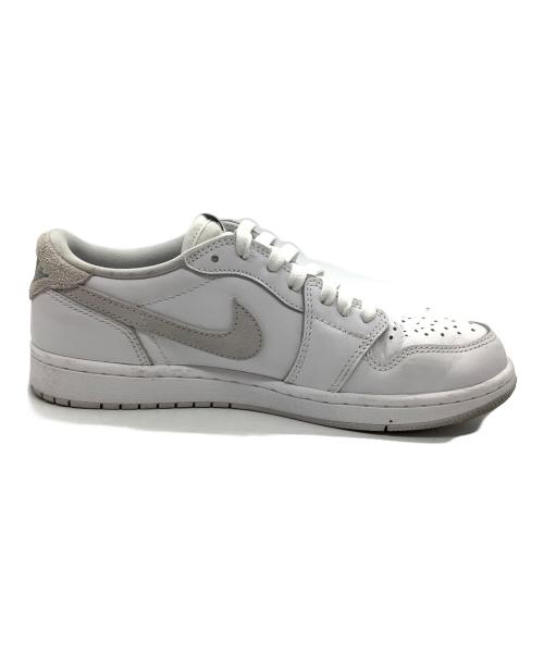 NIKE（ナイキ）NIKE (ナイキ) AIR JORDAN 1 LOW OG ホワイト サイズ:26の古着・服飾アイテム