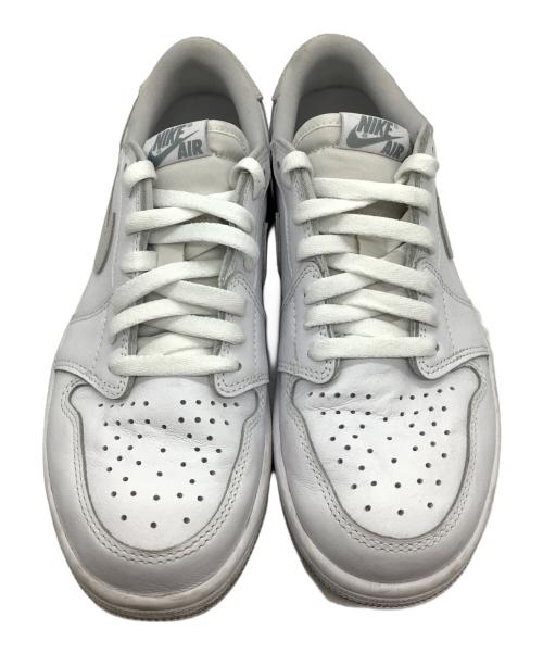 NIKE（ナイキ）NIKE (ナイキ) AIR JORDAN 1 LOW OG ホワイト サイズ:26の古着・服飾アイテム