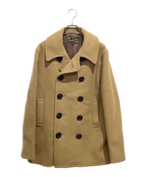 BUZZ RICKSON'S（バズリクソンズ）BUZZ RICKSON'S (バズリクソンズ) UNITED CARR 26オンス Pコート カーキ サイズ:40の古着・服飾アイテム