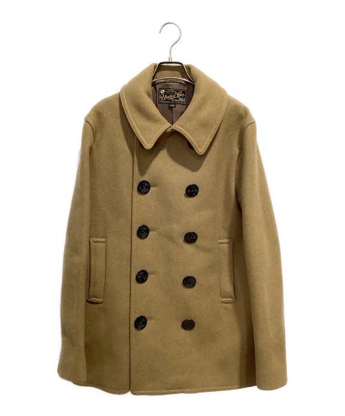 BUZZ RICKSON'S（バズリクソンズ）BUZZ RICKSON'S (バズリクソンズ) UNITED CARR 26オンス Pコート カーキ サイズ:40の古着・服飾アイテム