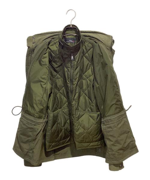 RLX RALPH LAUREN（アールエルエックスラルフローレン）RLX RALPH LAUREN (アールエルエックスラルフローレン) モーターサイクルジャケット グリーン サイズ:Sの古着・服飾アイテム