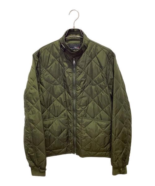 RLX RALPH LAUREN（アールエルエックスラルフローレン）RLX RALPH LAUREN (アールエルエックスラルフローレン) モーターサイクルジャケット グリーン サイズ:Sの古着・服飾アイテム