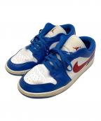 NIKEナイキ）の古着「AIR JORDAN1 スニーカー」｜ブルー×ホワイト