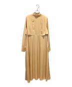 Ameriアメリ）の古着「UND CLIONE BELTED DRESS」｜ベージュ