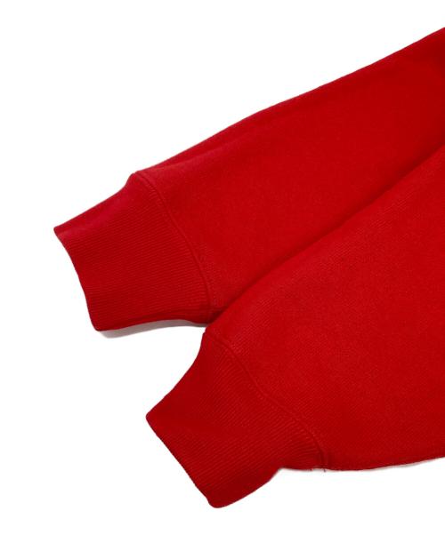 Champion REVERSE WEAVE（チャンピオン リバース ウィーブ）Champion REVERSE WEAVE (チャンピオン リバース ウィーブ) URBAN RESEARCH DOORS (アーバンリサーチドアーズ) RW HALF SNAP PARKA レッド サイズ:Mの古着・服飾アイテム