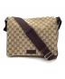 GUCCI（グッチ）の古着「GG メッセンジャーバッグ」｜ベージュ