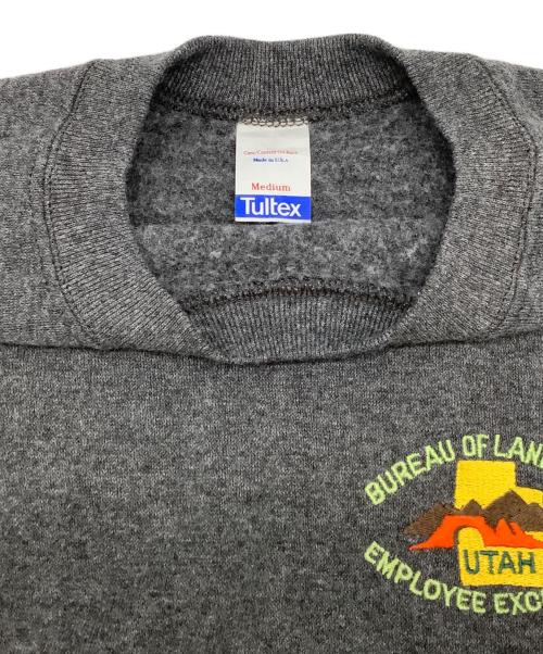 TULTEX（タルテックス）TULTEX (タルテックス) スーベニア スウェット グレー サイズ:Mの古着・服飾アイテム