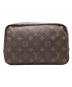 LOUIS VUITTON (ルイ ヴィトン) コスメポーチ ブラウン：26000円