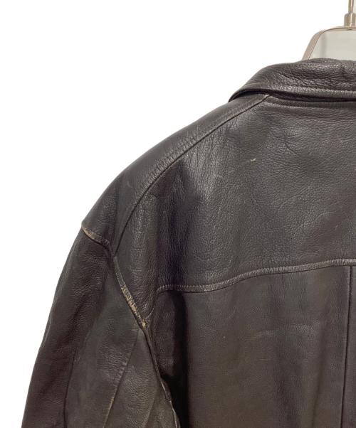 LEVI'S（リーバイス）LEVI'S (リーバイス) レザーブルゾン ブラック サイズ:Mの古着・服飾アイテム