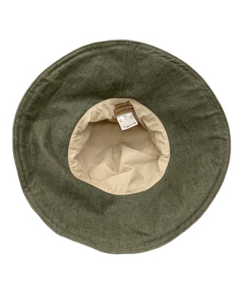 HELEN KAMINSKI（ヘレンカミンスキー）HELEN KAMINSKI (ヘレンカミンスキー) terezia リネンハット オリーブ サイズ:ONEの古着・服飾アイテム