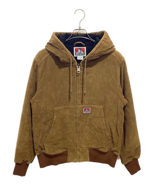 BEN DAVIS（ベンデイビス）BEN DAVIS (ベンデイビス) コーデュロイキルトアウター ブラウン サイズ:Mの古着・服飾アイテム