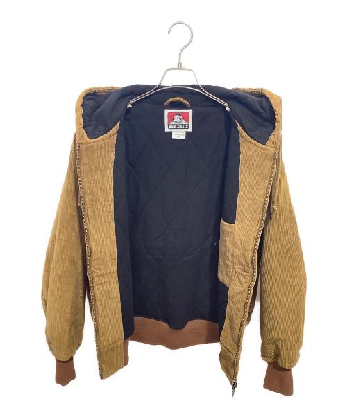 BEN DAVIS（ベンデイビス）BEN DAVIS (ベンデイビス) コーデュロイキルトアウター ブラウン サイズ:Mの古着・服飾アイテム